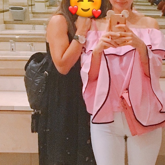 Off the shoulder poplin shirt - Picture 4 of 4